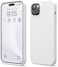 elago Liquid Silicone for iPhone 15 Plus case cover Full Body Protection, Shockproof, Slim, Anti-Scratch Soft Microfiber Lining - White