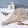 Generic-Microfiber Bath Towel Wrap Quick Drying Towel Cap Hat Soft Water Absorbent Hair Towel Wrap Shower Cap with Button for Women Lady Girl Curly Long Wet Hair