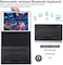 Ntech Slim Shell-Lightweight Detachable Wireless Bluetooth Keyboard-Magnetic Smart Cover iPad 10.2 Inch Keyboard Case For iPad 2019 7Th Generation -iPad Pro 10.5, Air 3Rd With Auto Sleep/Wake