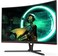 Aoc 31.5-Inch Curved Gaming Monitor Cq32G3Se, G3 Series, QHD 2K(2560X1440), 165Hz, 1Ms, Freesync