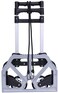 Generic Folding Hand Truck &amp; Dolly Foldable Hand Cart Trolley With 2 Free Elastic Ropes 150 Lb Capacity