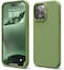 elago Liquid Silicone for iPhone 15 Pro MAX case cover Full Body Protection, Shockproof, Slim, Anti-Scratch Soft Microfiber Lining - Cedar Green