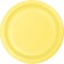 Creative Converting- Touch Of Color Mimosa Round Dinner Plates 10in 24pcs< >Mimosa< >
