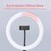 KKmoon-Aluminum Alloy Photography LED Selfie Ring Light Dimmable Photo Camera Phone Ring Lamp with 1.6M Stand Tripod for Makeup Video Live Studio Three Gear Dimming Modes 10 Levels of Brightness Adjustment