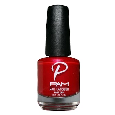 PAM Hot Red Nail Polish 12ml