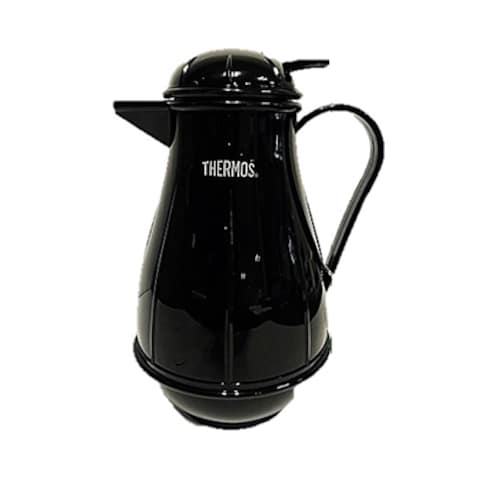 Thermos Glass Lined Carafe Black 1L