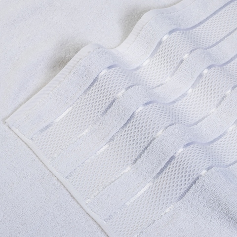 3 Piece Towel Set Super Soft &amp; Absorbent Luxury Hotel Quality 100% Turkish Genuine Cotton, 1 Bath Towel, 1 Hand Towel, 1 Washcloth, - 3 Piece Towels Bright White