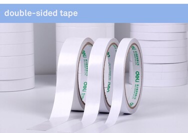 lavish double-sided adhesive tape double-sided adhesive tissue tape high viscosity multiple specifications Strong viscosity 12 mm 12 Pcs