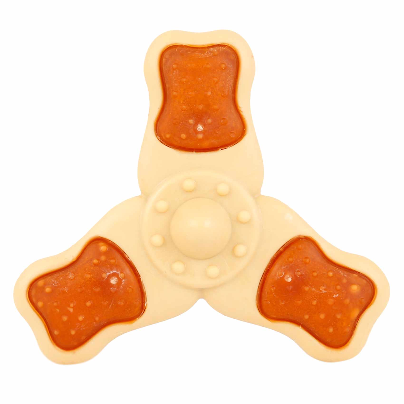 Hartz Chew 'n Clean Tri-Point Toy Chicken Flavored For Medium Dog product thumbnail 3