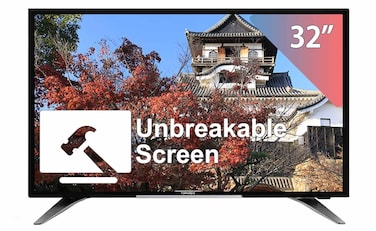 تليفزيون تورنيدو 32 بوصة شيلد سمارت إل إي دي عالي الدقة بريسيفر مدمج - 32ES9300E-A