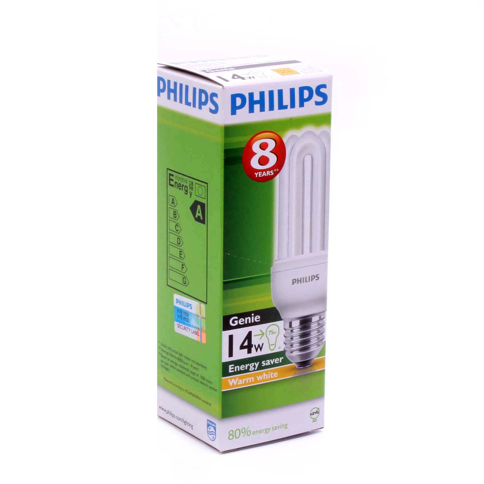 Philips Genie Bulb Warm White 14 Watts