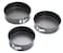 Kitchencraft Three Piece Non-Stick Spring Form Cake Tin Set