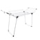 Winsor Cloth Drying Foldable Stand   21 Meters Strong and durable tubes with Rust Proof Powder Coating Clothes Dryer  Drying Stand Laundry   Heavy Duty Clothing Racks - WR80827 White