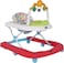 Lovely Baby Foldable Kids Walker BW237 with Adjustable Height, Musical Toys, Rotating Wheels, Comfortable &amp; Safe Activity Walker for Toddlers, Small Infant Boy Girl 6-18 months - Red
