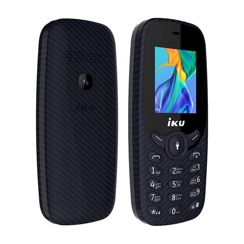 IKU V100 Dual Sim - 1.77-inch, 32MB, 32MB RAM, 2G, Blue