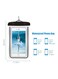 Generic Waterproof Smartphone Pouch Black/Clear