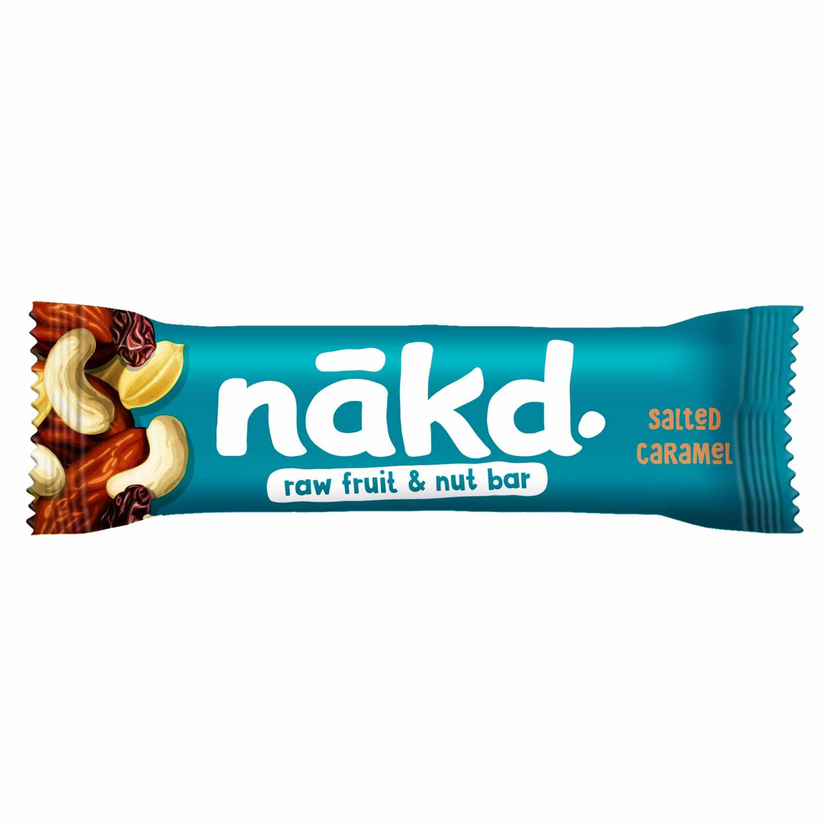 Nakd Salted Caramel Fruit And Nut Wholefood Bar 35g Pack of 4