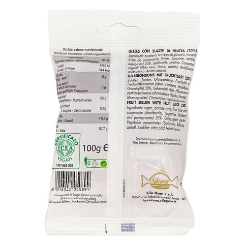 LE PREZIOSE JELLIES ASORTED RED100G