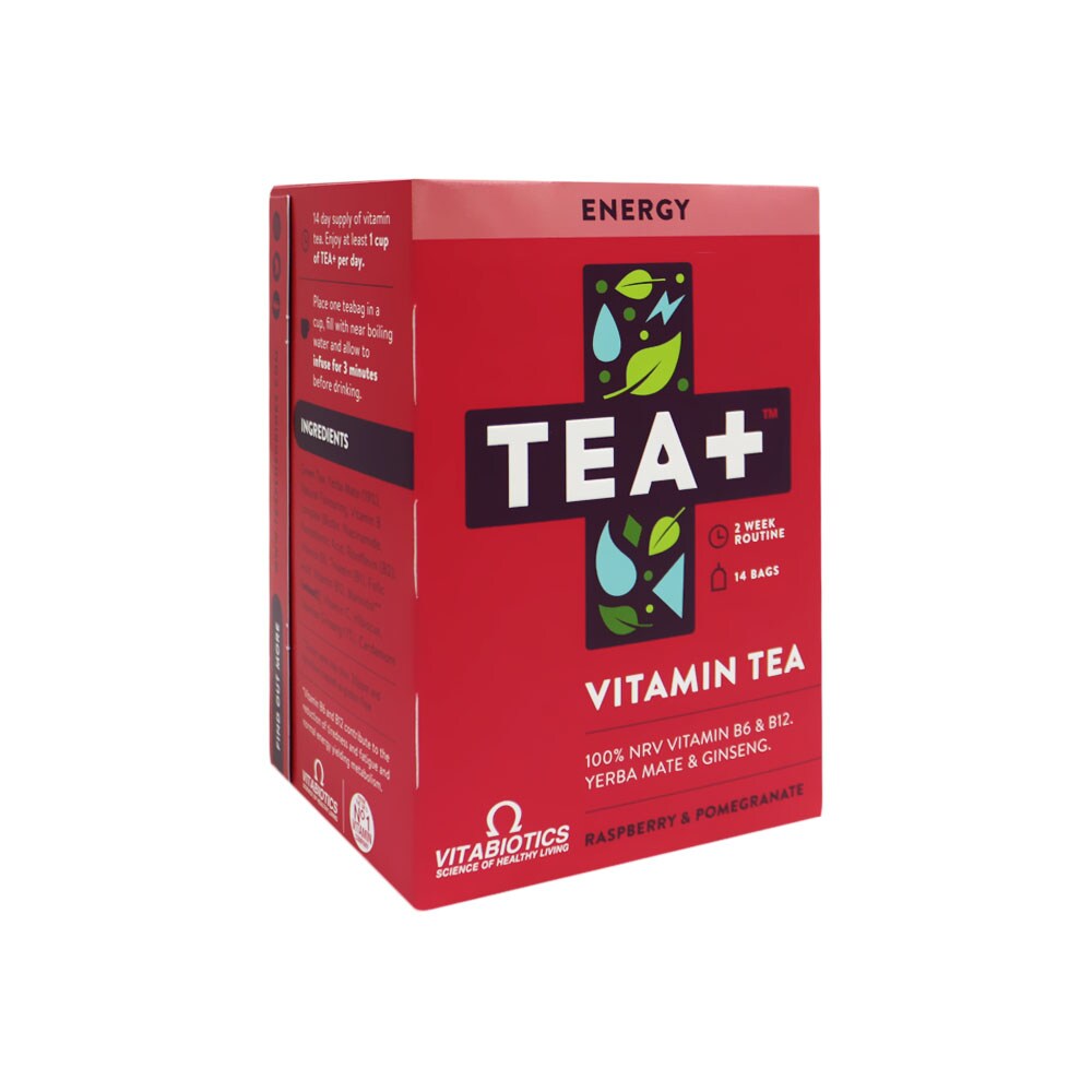 Buy Vitabiotics Tea+ Energy Vitamin Tea 14's Online | Carrefour UAE