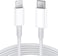 USB-C Charger Cable, Fast Charging and Data Sync, White, (2M) Length