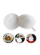 Generic Salad Cutter Bowl White 10X5X10Centimeter