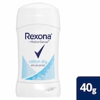 Buy Rexona Women Antiperspirant Deodorant Roll On, 72 hour sweat  odor protection*, Cotton Dry, with MotionSense technology, 50ml in Saudi Arabia