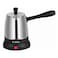 Gulf Dalla GA-C96836 800 Watt Electric Turkish Coffee Maker - Silver &amp; Black