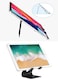 Adjustable Aluminum Tablet and Phone Holder Stand - Hands-Free Viewing, Heavy Case Compatible, Anti-Slip Design