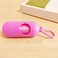 Doreen Pet Cat Dog Poop Bag Dispenser Waste Garbage Practical Poop Bags Set Pets Cat Dogs Trash Cleaning Supplies (Color : Pink)（GC298A）