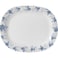 Servewell Rose Garden Oval Serving Platter White