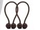 Deals For Less - Magnetic Tieback , Curtain Holder , Brown  Color