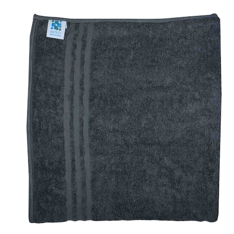 Estilo Bath Sheet 100X180 Charcoal Grey