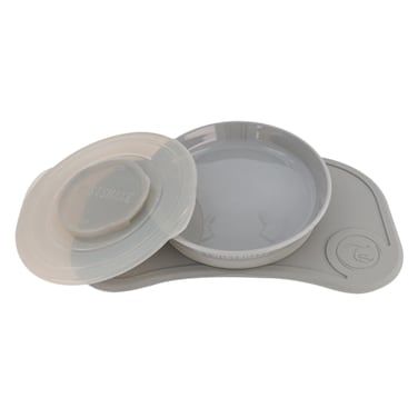 Twistshake Click-Mat Mini Plate Grey