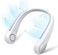 Ithky.family Portable Neck Fan, Hands Free Bladeless Neck Fan, 360&deg; Cooling Hanging Fan, USB Rechargeable Personal Neck Fan, Headphone Design Neck Air Conditioner With 3 Wind Speed