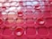 Non Slip Shower Mat Red 78 x 35 cm