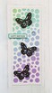Tall Whote 3D butterfly Birthday Card