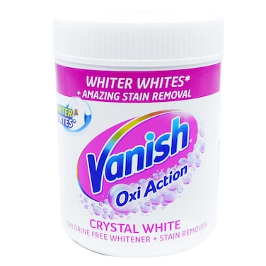 Vanish Oxi Action Fabric Stain Remover Powder 470g Crystal White