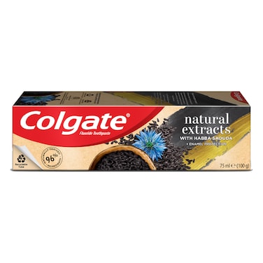 Colgate Toothpaste Natural Extracts Habba Saouda 75ML