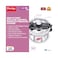 Prestige Clip-On Svachh Stainless Steel Pressure Cooker Silver And Black 5L