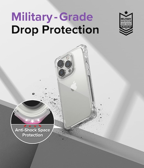 Ringke  - Apple iPhone 14 Pro Max Case Cover -  Fusion Bumper Series-  Clear