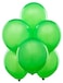 Generic Party Fun Standard Clear Light Green Balloon - 12Inches - (Pack Of 40 Units)