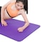 Generic 61Cm Yoga Mat Extra Thick High Density Exercise Yoga Mat For Pilates With Carrying Strap And Bag