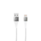 LEVORE Cable iPhone USB 1.8m Nylon Braided - White