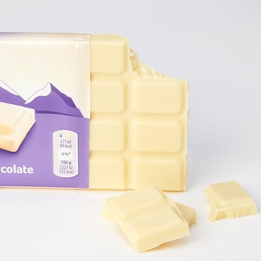 Milka Tab Chocolate White 100G
