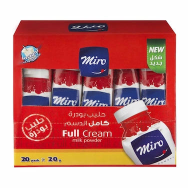 Miro Full Cream Milk Powder - 15 gram - 20 Sachet