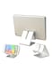 Goojodoq - Universal Aluminum Mobile Phone Holder Desktop Charger Stand White