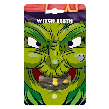 Chamdol Halloween Scary Witch Teeth 3+ Years