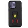Ferrari Grip Stand PU Carbon Hard Cover iPhone 14 Pro Max