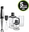 Braun MultiQuick 7 Hand Blender, Black, MQ7045X (Mixer ActiveBlade System, EasyClick Plus System, Splash Control)