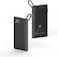 Phoni 6 in 1 Power Station 10,000 mAh with Built-in Cable to Charge Multiple Devices - Black